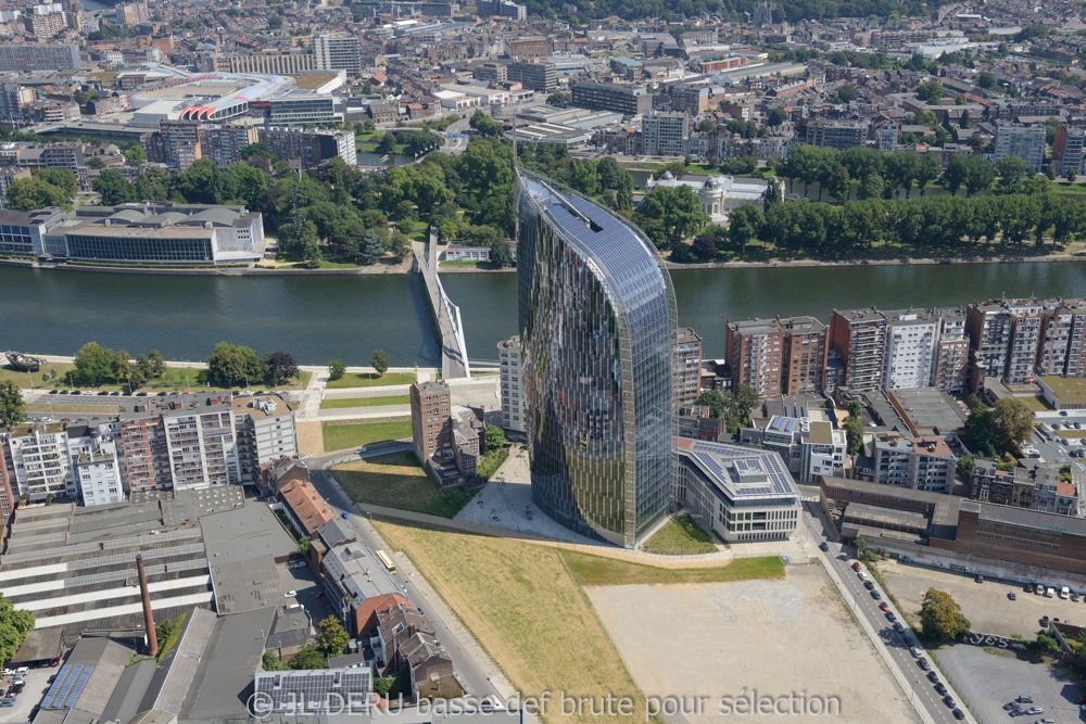 Liège - passerelle sur la Meuse